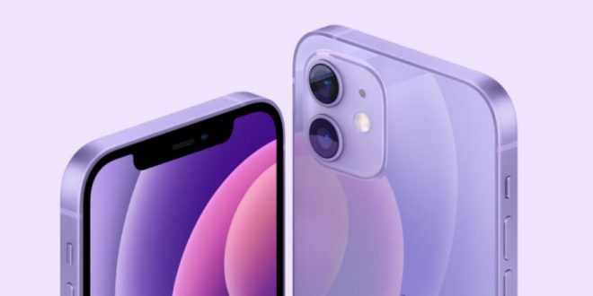 iPhone 12 ungu